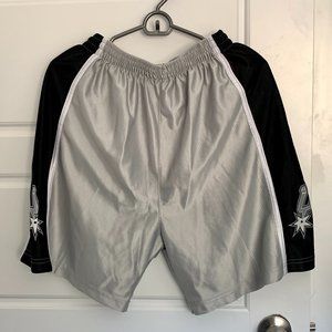 men's basketball shorts (size S)